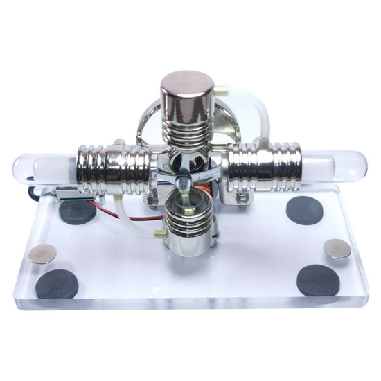 alpha hot air horizontal opposed generator stirling engine model science toy alpha hot air horizontal opposed generator stirling engine model science toy