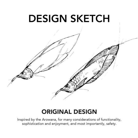 arowana shape box cutter multi-functional fish key chain arowana shape box cutter multi-functional fish key chain