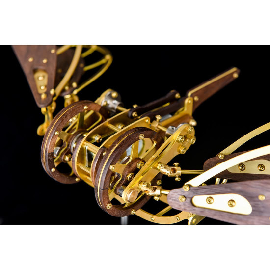 assembly metal solid wood 3d dynamic delicate mechanical mystery model aircraft airplanes kit for adult assembly metal solid wood 3d dynamic delicate mechanical mystery model aircraft airplanes kit for adult