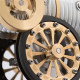assembly rocket locomotive steam train retro stirling engine model (no track ) assembly rocket locomotive steam train retro stirling engine model (no track )