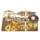 assembly single cylinder stirling engine generator diy model - golden assembly single cylinder stirling engine generator diy model - golden