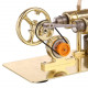 assembly single cylinder stirling engine generator diy model - golden assembly single cylinder stirling engine generator diy model - golden