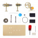assembly single cylinder stirling engine generator diy model - golden assembly single cylinder stirling engine generator diy model - golden