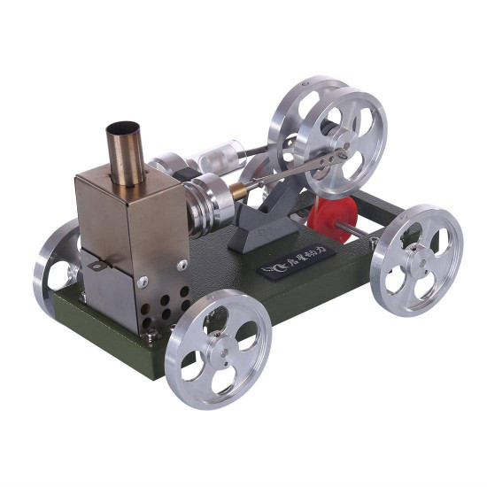 assembly stirling engine car diy model trolley vehicle set toy assembly stirling engine car diy model trolley vehicle set toy