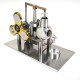 balance type hot air v2 stirling engine generator with luminous gyroscope bulb experiment toy balance type hot air v2 stirling engine generator with luminous gyroscope bulb experiment toy