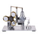 balance type hot air v2 stirling engine generator with luminous gyroscope bulb experiment toy balance type hot air v2 stirling engine generator with luminous gyroscope bulb experiment toy