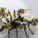 black & golden 3d stainless steek diy scorpion metal model kits black & golden 3d stainless steek diy scorpion metal model kits