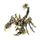black & golden 3d stainless steek diy scorpion metal model kits black & golden 3d stainless steek diy scorpion metal model kits