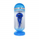 blue mechanical capsule jellyfish model artistic with glass cover blue mechanical capsule jellyfish model artistic with glass cover