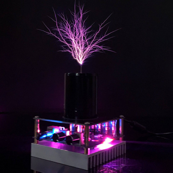bluetooth square wave music tesla coil with 20cm artificial lightning bluetooth square wave music tesla coil with 20cm artificial lightning