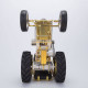 brass gas powered roller tractor vehicle model with mini horizontal water-cooled engine brass gas powered roller tractor vehicle model with mini horizontal water-cooled engine