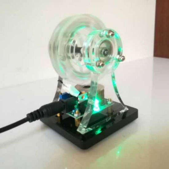 brushless magnetic suspension hall motor engine stem toy (random color light) brushless magnetic suspension hall motor engine stem toy (random color light)