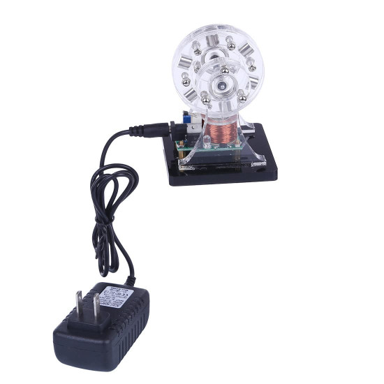 brushless magnetic suspension hall motor engine stem toy (random color light) brushless magnetic suspension hall motor engine stem toy (random color light)