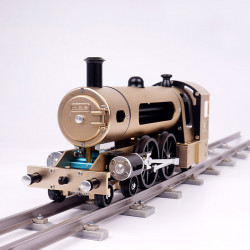 build a realistic miniature live steam train locomotive kits that runs with railway track