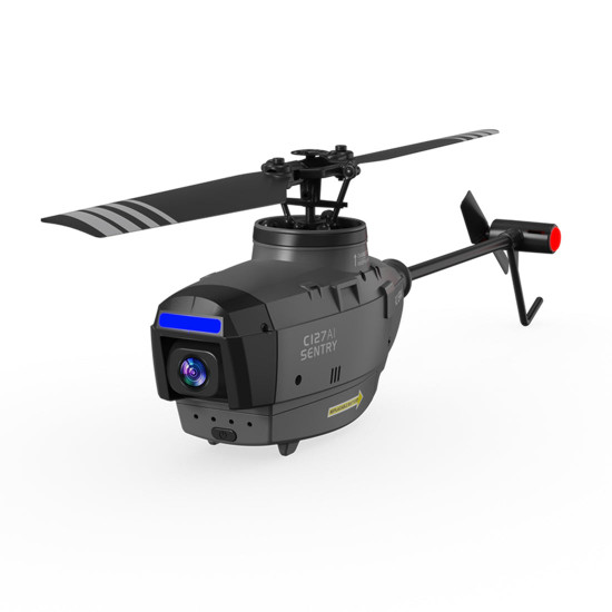 c127ai scout drone model 2.4g rc 4ch single-rotor brushless rc helicopter model without aileron - rtf version c127ai scout drone model 2.4g rc 4ch single-rotor brushless rc helicopter model without aileron - rtf version