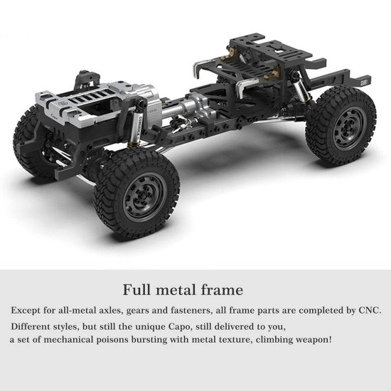 capo cub 1/18 assembly 4wd electric rc offroad vehicle crawler pickup truck model with differential lock kit capo cub 1/18 assembly 4wd electric rc offroad vehicle crawler pickup truck model with differential lock kit