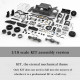 capo cub 1/18 assembly 4wd electric rc offroad vehicle crawler pickup truck model with differential lock kit capo cub 1/18 assembly 4wd electric rc offroad vehicle crawler pickup truck model with differential lock kit