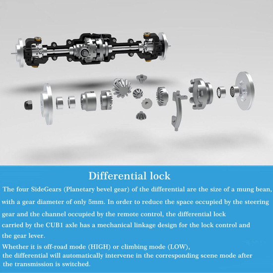 capo cub 1/18 assembly 4wd electric rc offroad vehicle crawler pickup truck model with differential lock kit capo cub 1/18 assembly 4wd electric rc offroad vehicle crawler pickup truck model with differential lock kit