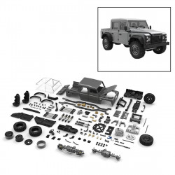 capo cub 1/18 assembly 4wd electric rc offroad vehicle crawler pickup truck model with differential lock kit