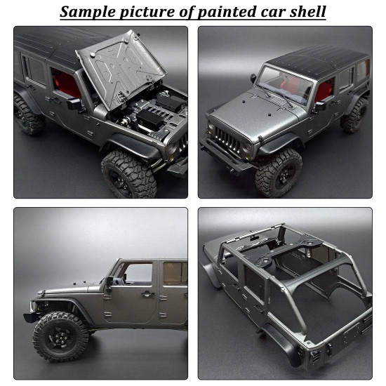 capo cub2 electric 1/18 4wd rc car metal off-road climbing car model kit capo cub2 electric 1/18 4wd rc car metal off-road climbing car model kit