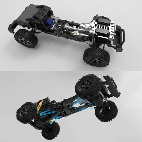 capo cub2 electric 1/18 4wd rc car metal off-road climbing car model kit capo cub2 electric 1/18 4wd rc car metal off-road climbing car model kit