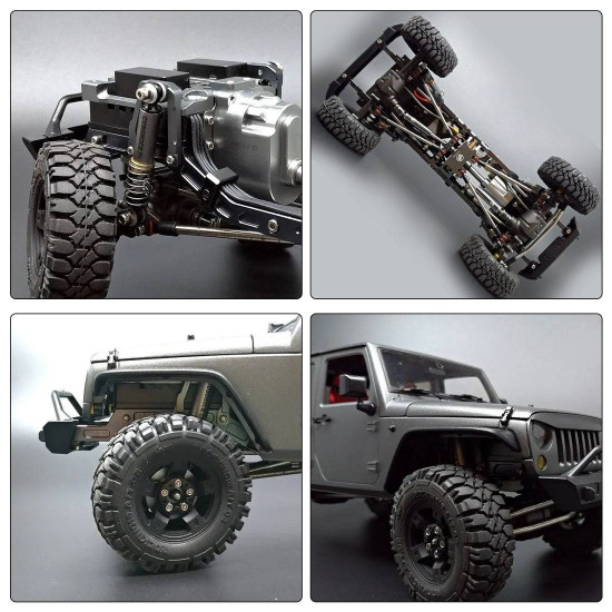 capo cub2 electric 1/18 4wd rc car metal off-road climbing car model kit capo cub2 electric 1/18 4wd rc car metal off-road climbing car model kit