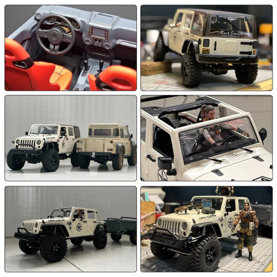 capo cub2 electric 1/18 4wd rc car metal off-road climbing car model kit capo cub2 electric 1/18 4wd rc car metal off-road climbing car model kit