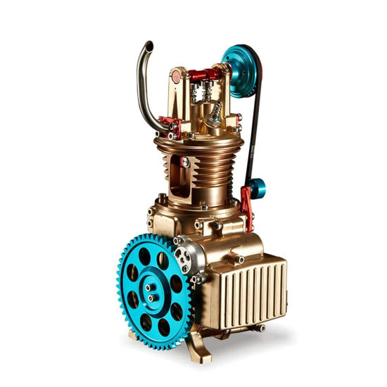 car engine model all-metal craftsmen mini single-cylinder high challenge assembled model collection car engine model all-metal craftsmen mini single-cylinder high challenge assembled model collection