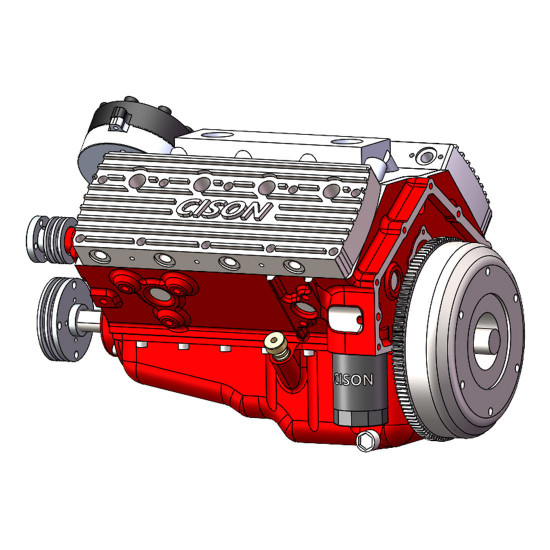 cison 1/6 gas flathead v8 engine small block engine model kits water-cooled 4 stroke 44cc cison 1/6 gas flathead v8 engine small block engine model kits water-cooled 4 stroke 44cc