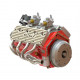cison 1/6 gas flathead v8 engine small block engine model kits water-cooled 4 stroke 44cc cison 1/6 gas flathead v8 engine small block engine model kits water-cooled 4 stroke 44cc