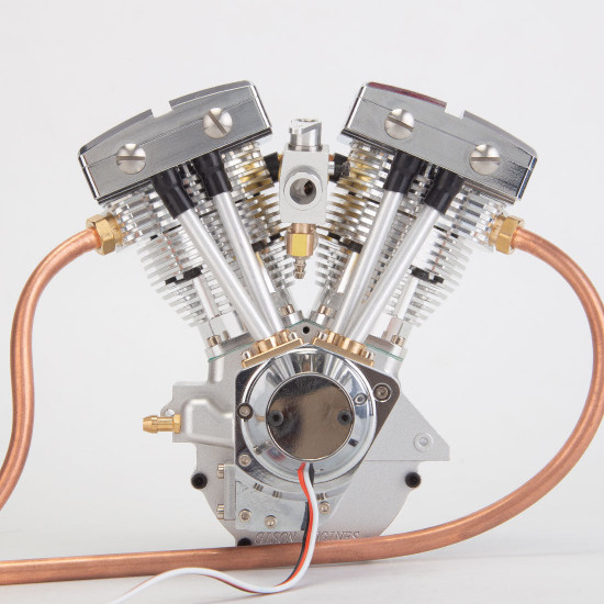 cison fg-vt157 15.7cc miniature v-twin motorcycle engine ohv 4 stroke air-cooled gasoline engine model cison fg-vt157 15.7cc miniature v-twin motorcycle engine ohv 4 stroke air-cooled gasoline engine model