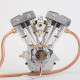 cison fg-vt157 15.7cc miniature v-twin motorcycle engine ohv 4 stroke air-cooled gasoline engine model cison fg-vt157 15.7cc miniature v-twin motorcycle engine ohv 4 stroke air-cooled gasoline engine model