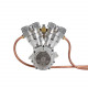 cison fg-vt157 15.7cc miniature v-twin motorcycle engine ohv 4 stroke air-cooled gasoline engine model cison fg-vt157 15.7cc miniature v-twin motorcycle engine ohv 4 stroke air-cooled gasoline engine model