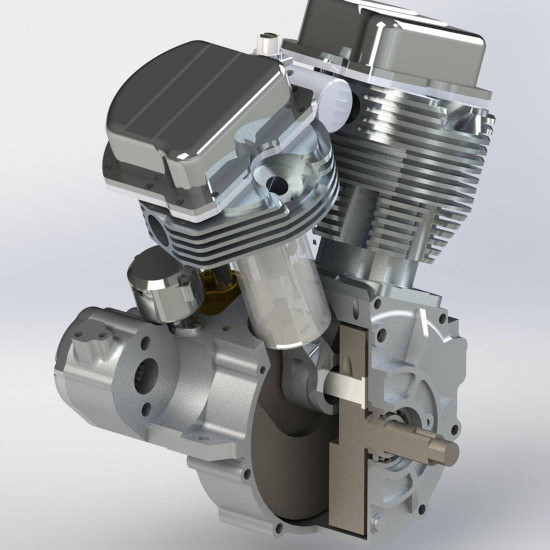 cison fg-vt9 9cc gasoline v-twin model engine build diy mini engine kits cison fg-vt9 9cc gasoline v-twin model engine build diy mini engine kits