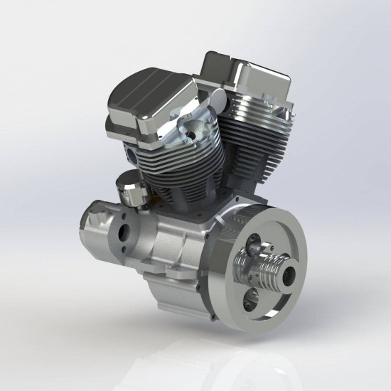 cison fg-vt9 9cc gasoline v-twin model engine build diy mini engine kits cison fg-vt9 9cc gasoline v-twin model engine build diy mini engine kits