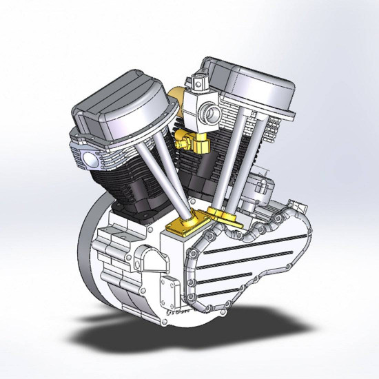 cison fg-vt9 9cc gasoline v-twin model engine build diy mini engine kits cison fg-vt9 9cc gasoline v-twin model engine build diy mini engine kits