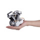 cison fg-vt9 9cc v2 two-cylinder four-stroke air-cooling gasoline motorcycle engine with base air filter set cison fg-vt9 9cc v2 two-cylinder four-stroke air-cooling gasoline motorcycle engine with base air filter set