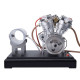 cison fg-vt9 9cc v2 v twin model engine with air filter base tank set cison fg-vt9 9cc v2 v twin model engine with air filter base tank set