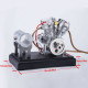 cison fg-vt9 9cc v2 v twin model engine with air filter base tank set cison fg-vt9 9cc v2 v twin model engine with air filter base tank set
