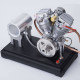 cison fg-vt9 9cc v2 v twin model engine with air filter base tank set cison fg-vt9 9cc v2 v twin model engine with air filter base tank set