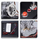 cison fg-vt9 9cc v2 v twin model engine with air filter base tank set cison fg-vt9 9cc v2 v twin model engine with air filter base tank set