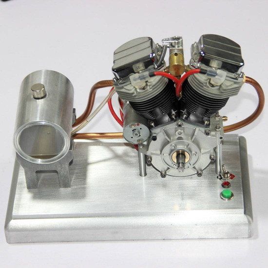 cison fg-vt9 v2 9cc four-stroke gasoline engine model with metal base fuel tank full set cison fg-vt9 v2 9cc four-stroke gasoline engine model with metal base fuel tank full set