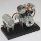 cison fg-vt9 v2 9cc four-stroke gasoline engine model with metal base fuel tank full set cison fg-vt9 v2 9cc four-stroke gasoline engine model with metal base fuel tank full set