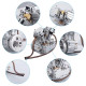 cison fg-vt9 v2 9cc four-stroke gasoline engine model with metal base fuel tank full set cison fg-vt9 v2 9cc four-stroke gasoline engine model with metal base fuel tank full set