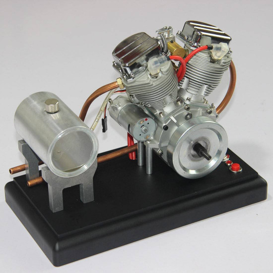 cison fg-vt9 v2 9cc four-stroke gasoline engine model with metal base fuel tank full set cison fg-vt9 v2 9cc four-stroke gasoline engine model with metal base fuel tank full set