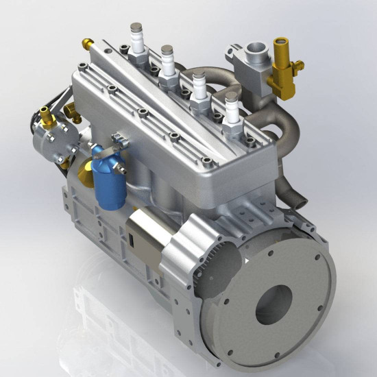 cison fl4-175 flathead inline 4 cylinder four stroke 9,000rpm rc water-cooled gasoline engine 17.5cc cison fl4-175 flathead inline 4 cylinder four stroke 9,000rpm rc water-cooled gasoline engine 17.5cc