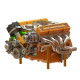 cison gasoline ohv v8 small-block engine model kits 4-stroke 44cc water-cooled 1/6 cison gasoline ohv v8 small-block engine model kits 4-stroke 44cc water-cooled 1/6