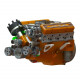 cison v8 engine kits v8-440 with metal base full set 44cc cison v8 engine kits v8-440 with metal base full set 44cc