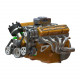 cison v8 engine kits v8-440 with metal base full set 44cc cison v8 engine kits v8-440 with metal base full set 44cc