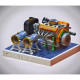 cison v8 engine kits v8-440 with metal base full set 44cc cison v8 engine kits v8-440 with metal base full set 44cc